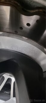 Zadné brzdy Audi RS4 B8 - 2