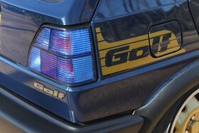 VW golf volkswagen golf mk2 retro nalepky polepy - 2