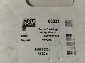 Stred turba Garrett  pre  BMW E46 320D   X3  2.0D - 2