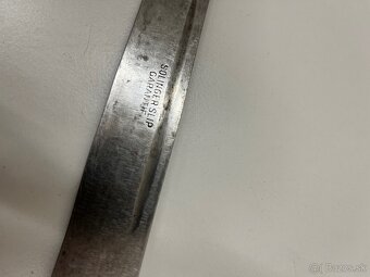 Starožitný kuchynský “rezancový” nôž solingen - 2