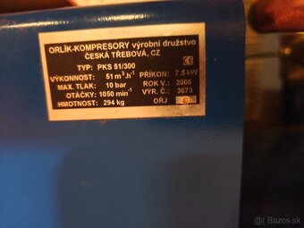 Kompresor Orlík PKS 51/300 - 2