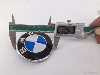 Bmw  znaky  predný + zadný - 2