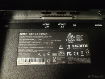 Predám 34" MSI MAG342CQR - 2