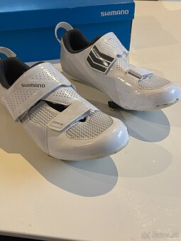 Shimano SH-TR501 tretry biele, Shimano PD-RS500 pedale - 2