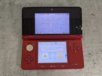 Nintendo 3DS, červené, hra LEGO Friends, orig. krabica, dock - 2
