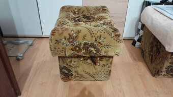 Gauč, Kresla a Taburetky, stolíky - 2