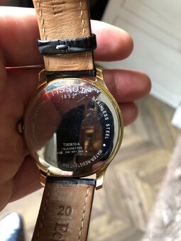 Pánske hodinky TISSOT .Pozlátené PVD – T063.610.A - 2