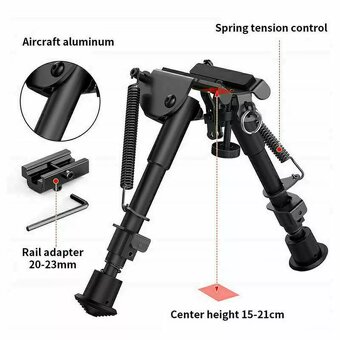 Bipod dvojnozka na zbraň - 2