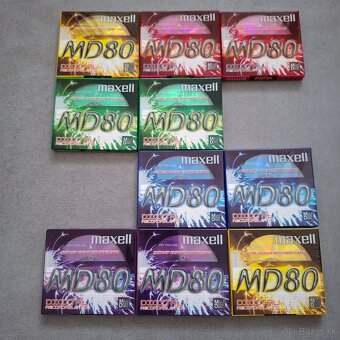 maxell MD80 Colour / 10ks (predaj iba ako celok) - 2