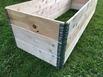 Paletové ohrádky nové 230x80cm 120x80cm vyvýšený zahon - 2