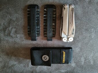 Leatherman Wave plus + sada bitov - 2