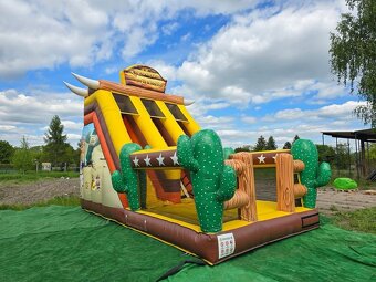 Predam nový skakaci hrad WILD WEST - 2