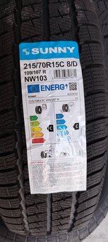 Zimné pneumatiky 215/70 R15C - 2