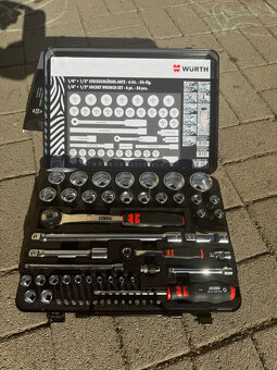 Wurth Sada nástrčných kľúčov 1/4" a 1/2" - 2