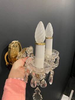 Kristalova lampa retro - 2