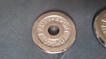 činky jednoručné 2ks 2,5-7kg - 2