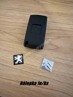 Obal kľúča Peugeot Citroen 4 tlačidla - 2