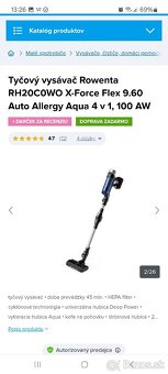 Tyčový vysávač Rowenta X- Force Flex 9.60 - 2