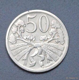 50 halier 1927 v peknom stave - 2
