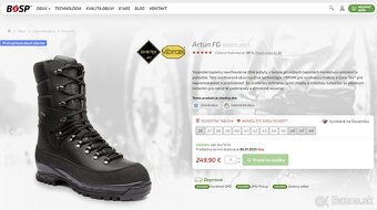 Nové zimné topánky BOSP - pôvodná cena 250 € - 2