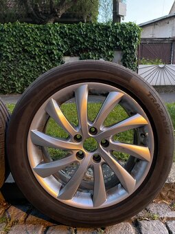 4x letné pneu 225/50 R17 + disky (elektróny) - 2