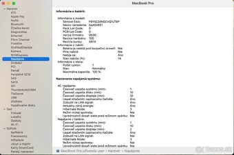 MacBook Pro 14” (2023) – 32 GB RAM / 1 TB SSD - možná dohoda - 2