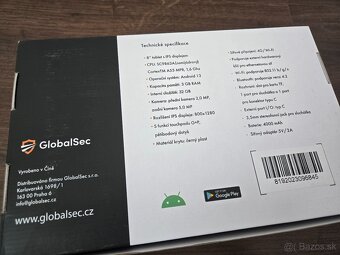 Tablet GlobalSec 8" - 2