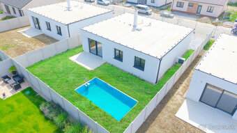 Vysokokvalitný 4-izbový bungalov, ÚP 115,42m2 - 2