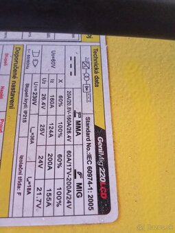 Zváračka kowax genimig 220lcd - 2