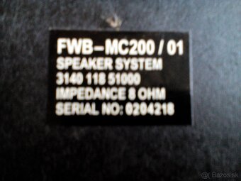 Predam repro boxy zn Philips FWB-MC200//01 - 2