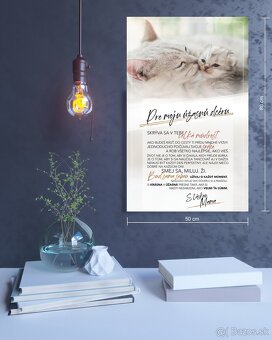 Pre úžasnú dcéru (motivačný obraz) - 2