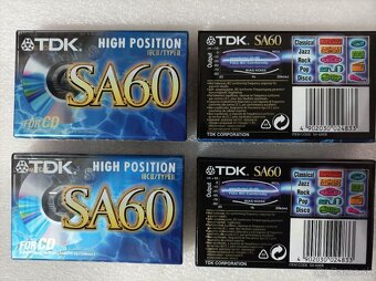 TDK SA60 - MC kazeta - 2