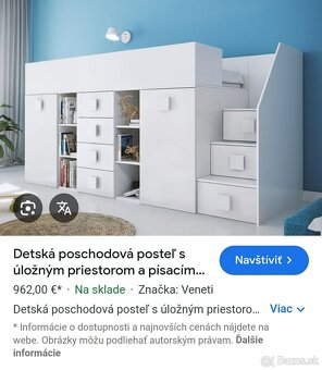 Detská poschodová posteľ - 2