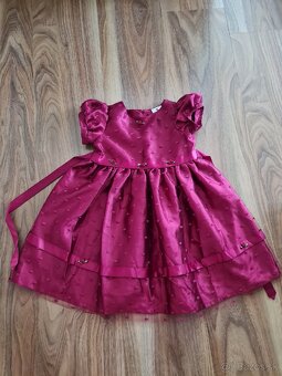 Slávnostné saty veľ 12-18m - 2