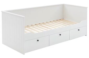 Predám postel 90/200 biela - 2