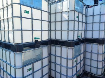 Potravinárske 1000l ibc kontajnery, kaďa, sud, barel - 2