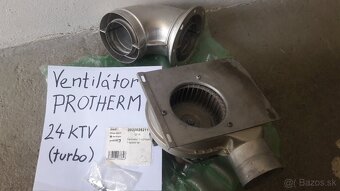 Ventilátor Protherm + komín.koleno - 2