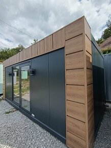 Záhradny domček Mobilný kontajner 6m x 3m s WC - 2