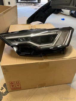 predni svetlo audi a6 C8 levy leve ridice FULLLED - 2