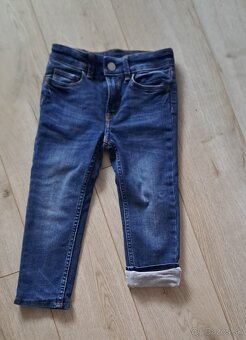 Zateplené rifle H&M, veĺ. 98 - 2