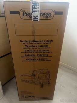 Peg-Pérego SantaFé vláčik 6V zelená - 2