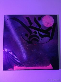 Obraz fluorescenčné, space-art - 2