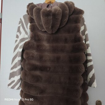 Kožušinková vesta-m,l - 2