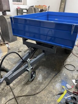 Vlečka za malotraktor iseki kubota yanmar - 2