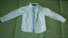 Biela chlapčenská košeľa - 2