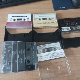 Kazety Omega, Pokolgép, Metallica... - 2