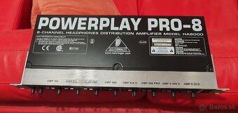 BEHRINGER POWERPLAY PRO na 8 slúchadiel - 2