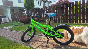 Predám detský bicykel zn. Kenzel zelený - 2