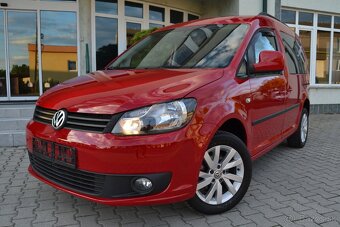 VW CADDY 1.6 TDI, FÓLIE, ŤAŽNÉ, ALU R16, ORIGINÁL 148.762 KM - 2