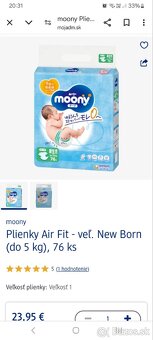 Predám plienky,plienky na plávanie a prsné vložky - 2